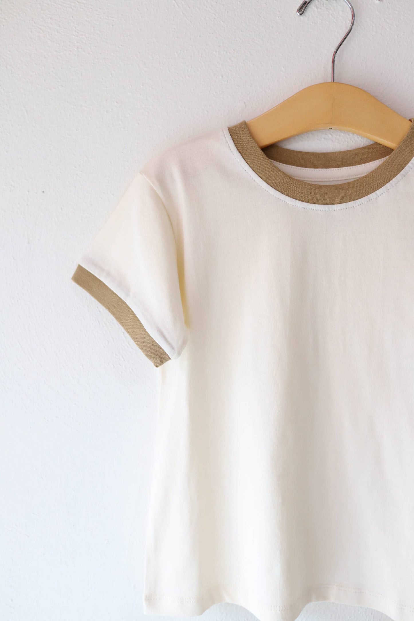 Basic Kids Blank Ringer Tee