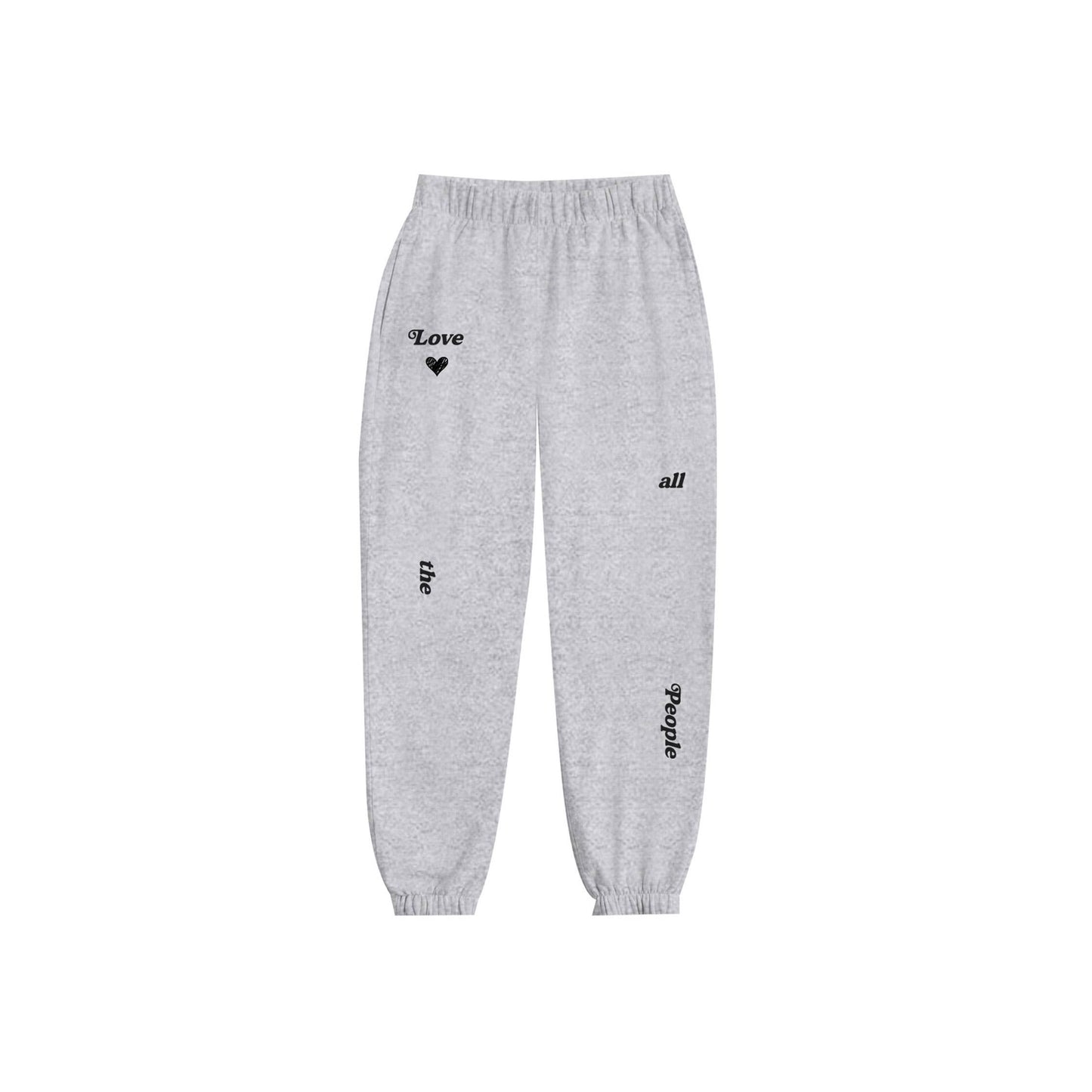Kids Love people Jogger Pant-Girls