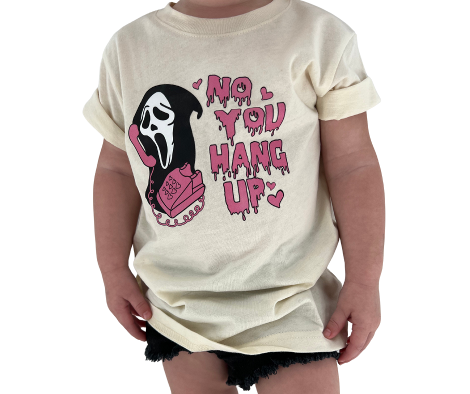 No You Hang Up Halloween Graphic Tee