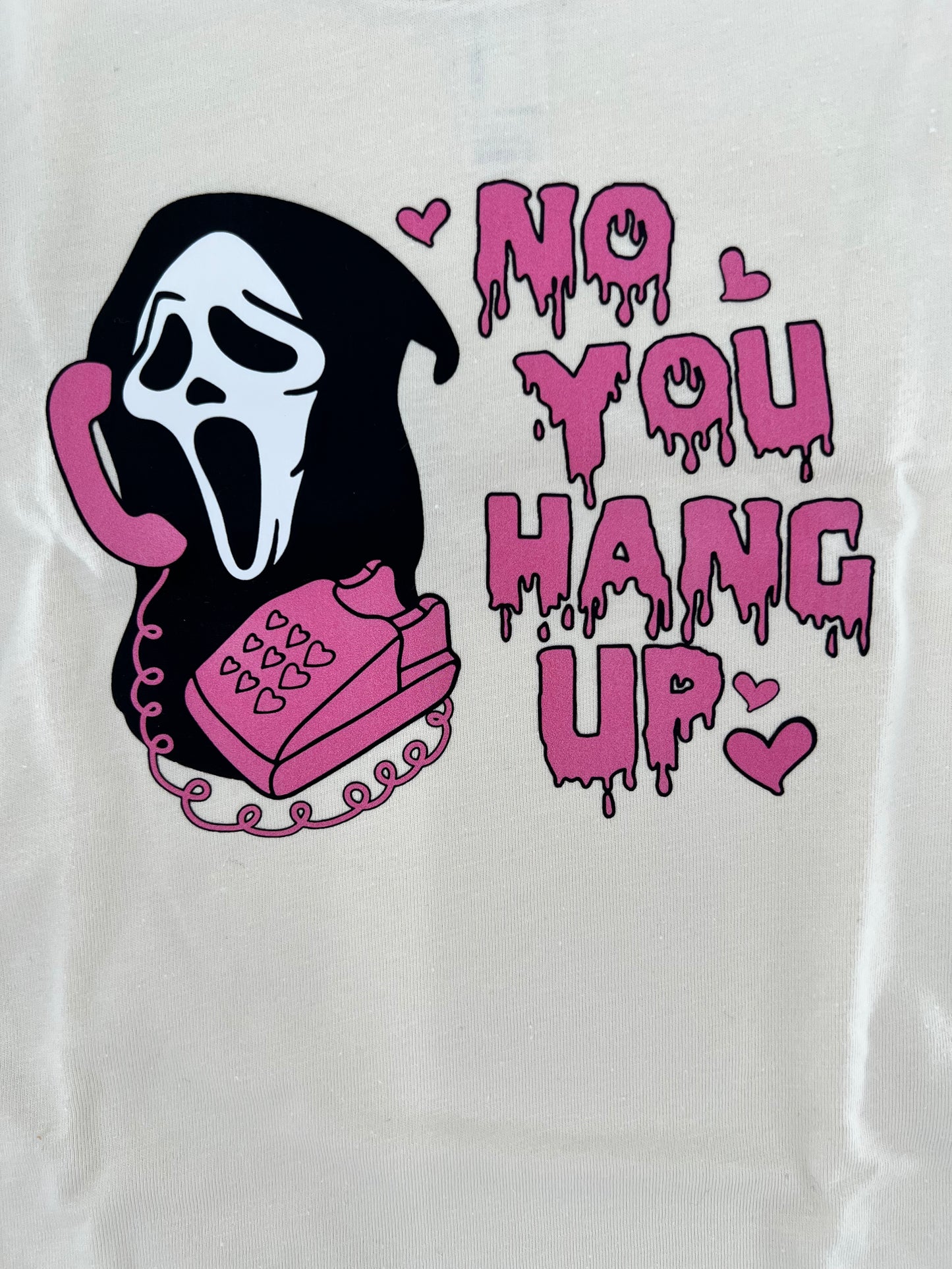 No You Hang Up Halloween Graphic Tee