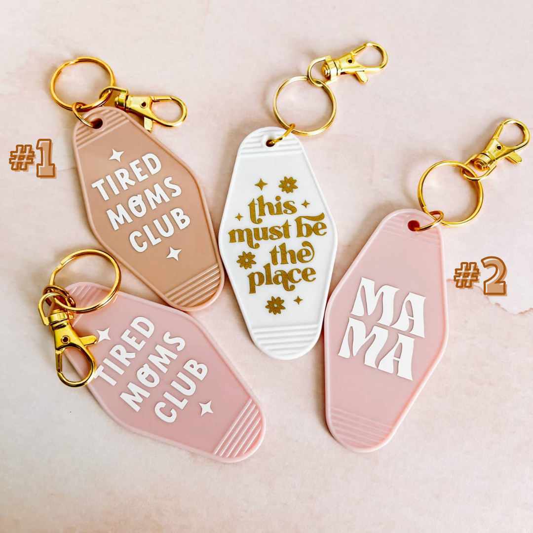 Motel Retro Keychains