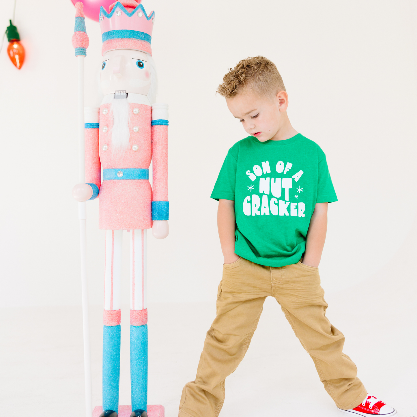 Son of a Nutcracker Kids Christmas Shirt
