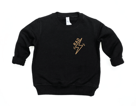 Rad Kid Lightening Bolt Pullover