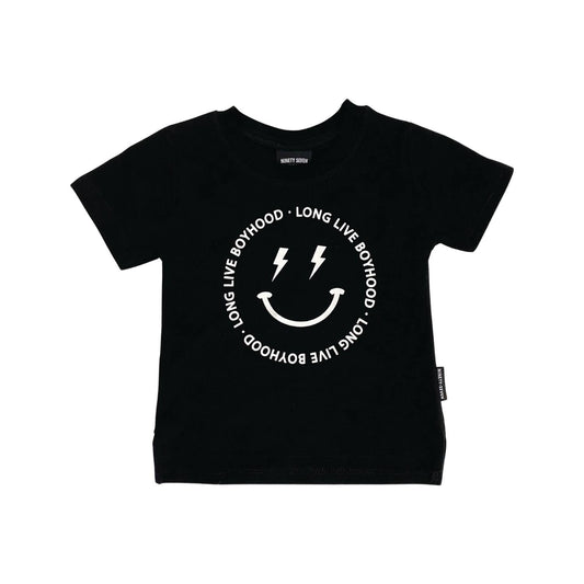 Long Live Boyhood - Black Kids Tee, Toddler T-shirt Boys