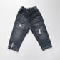 Toddler Relaxed Straight Washed Black Jeans