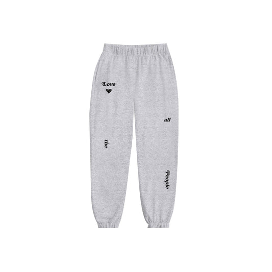 Kids Love people Jogger Pant-Girls