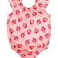 Maggie Cap Sleeve Leotard - Strawberry Shortcake