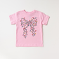 Christmas Bow and Lights Kids Shirt