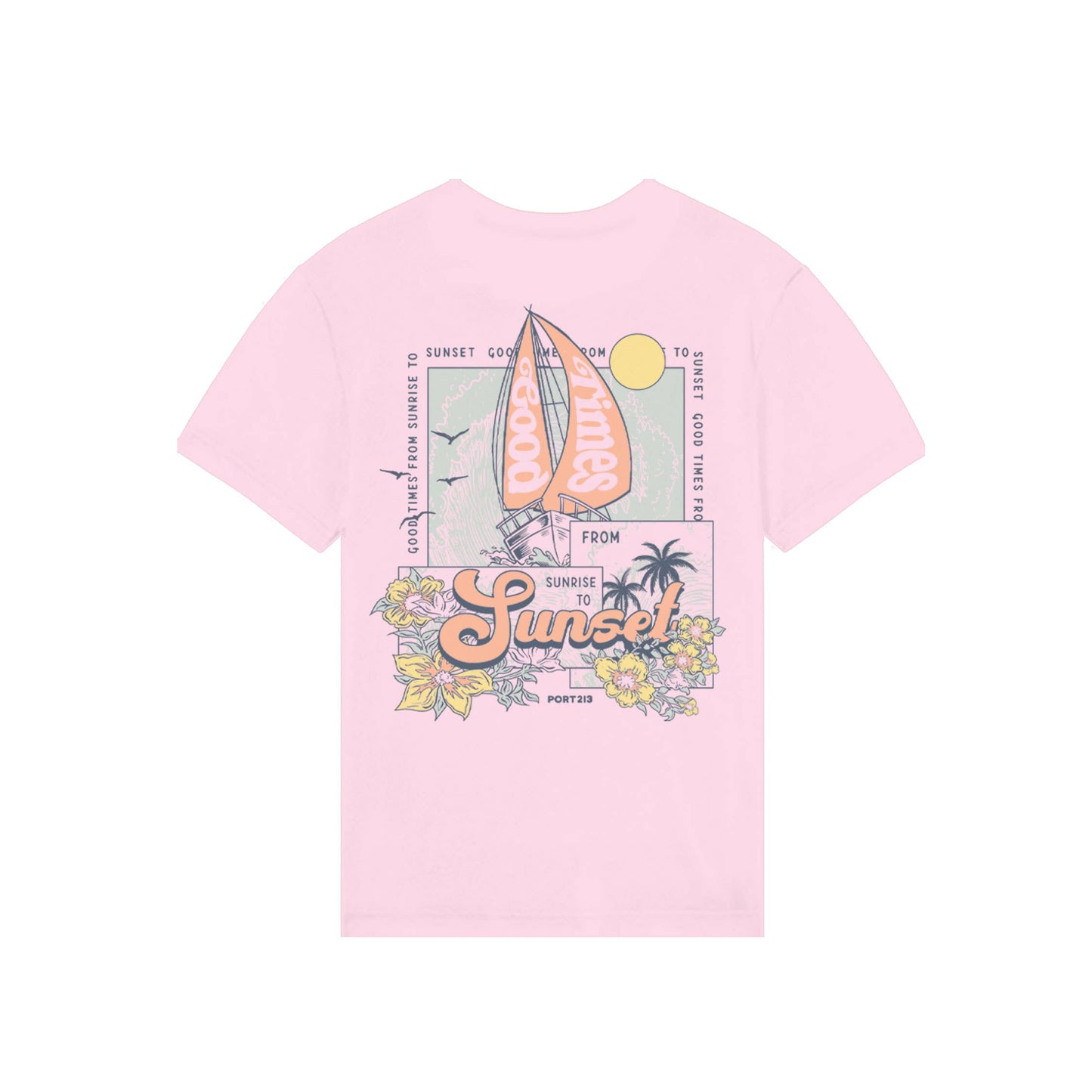 Kid's Good Times Pink T-shirt