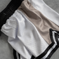 Color-Blocked Mesh Practice Shorts