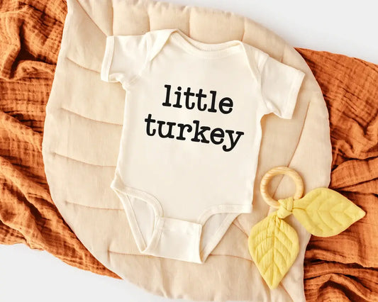 Little Turkey Baby Bodysuit