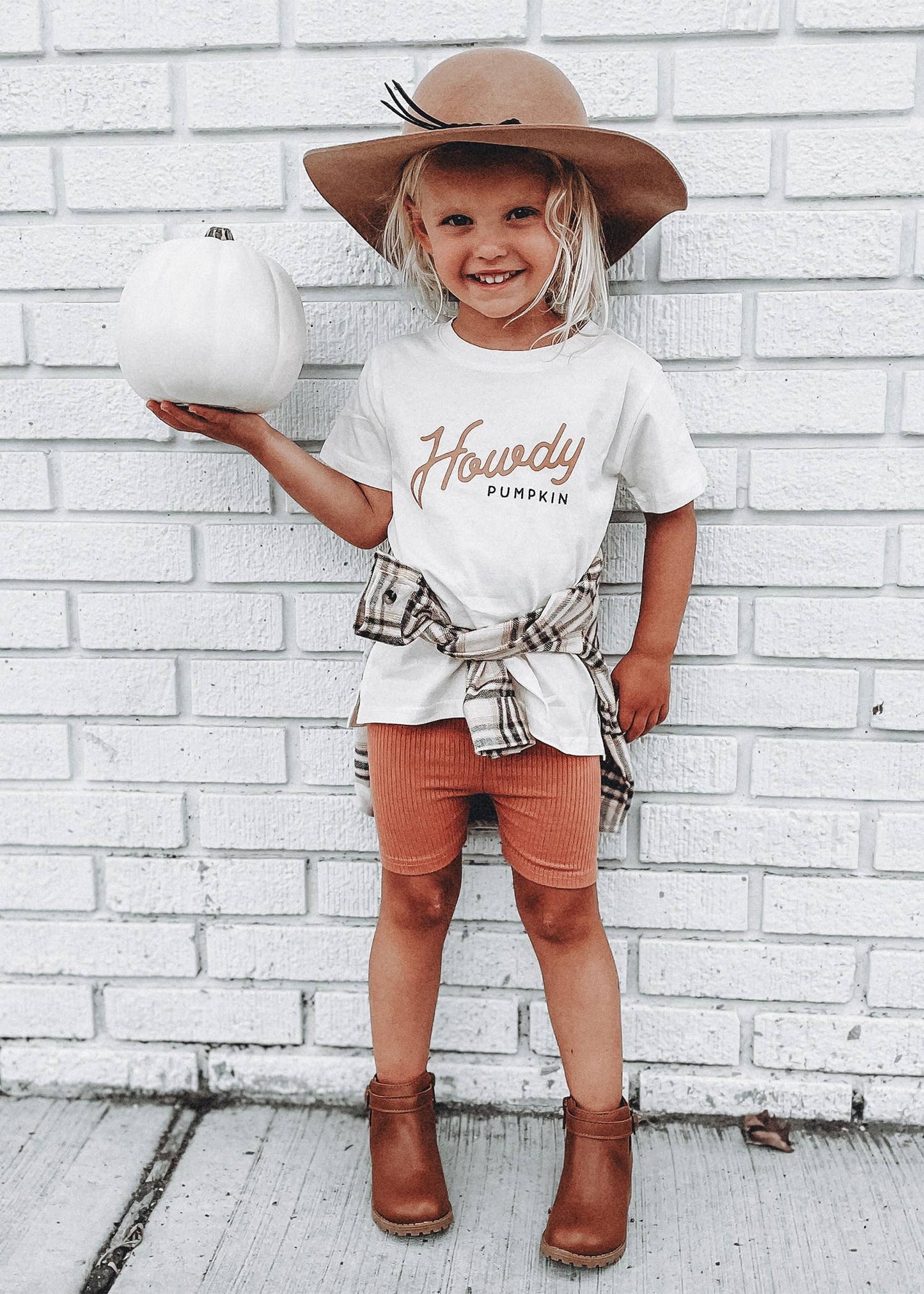 Howdy Pumpkin - Toddler tshirt