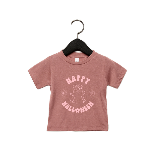 Girls Happy Halloween Tee