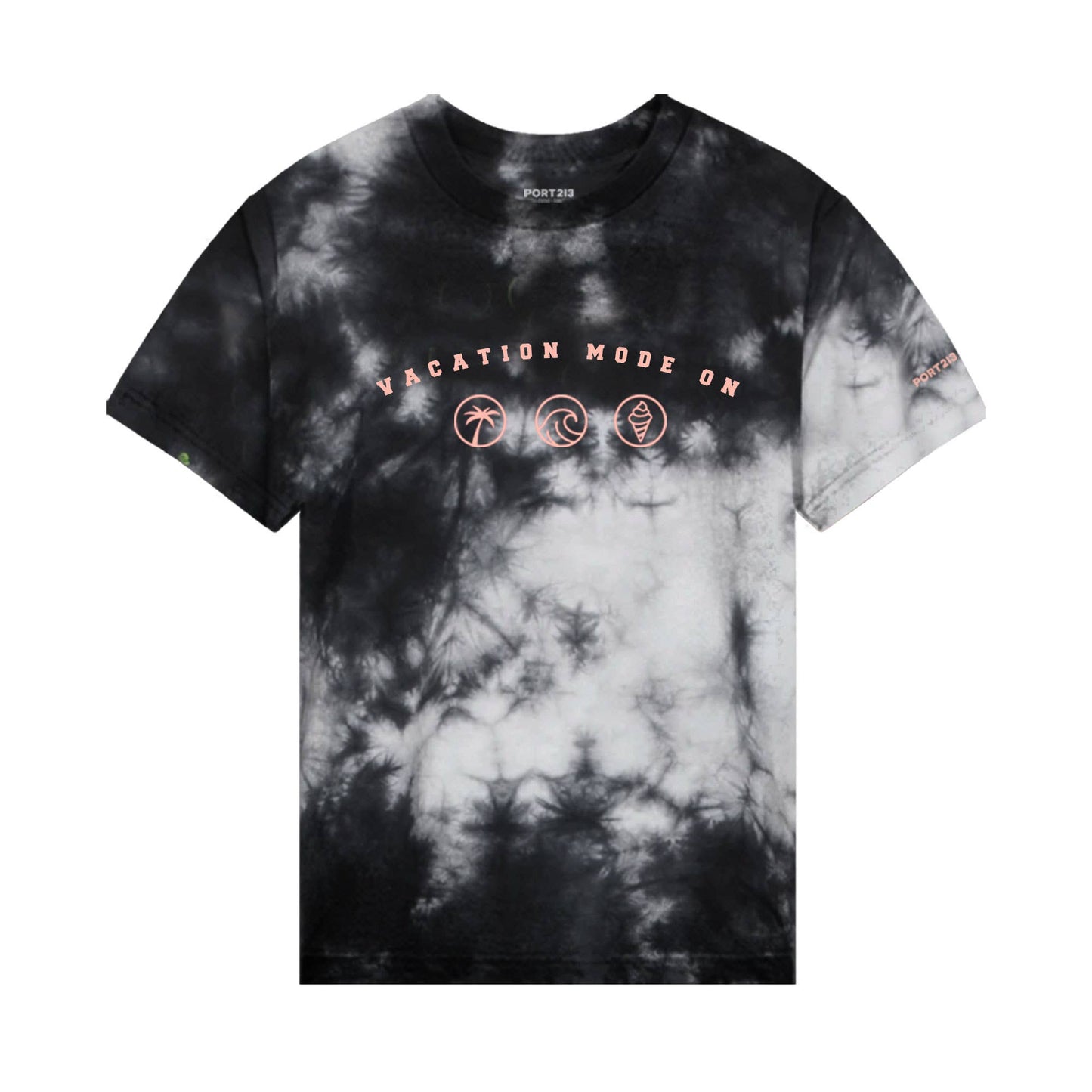 Kids Tie Dye Vacation T-shirt