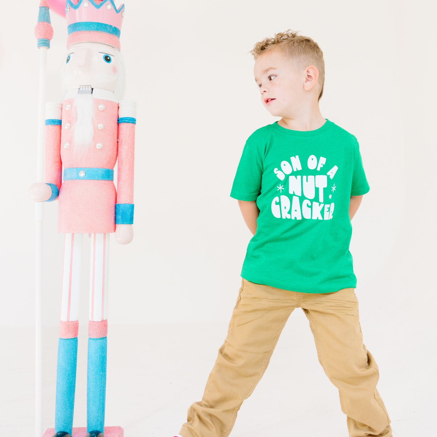 Son of a Nutcracker Kids Christmas Shirt