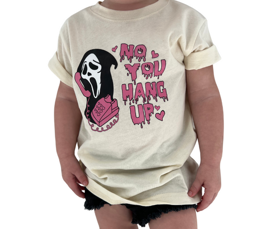 No You Hang Up Halloween Graphic Tee
