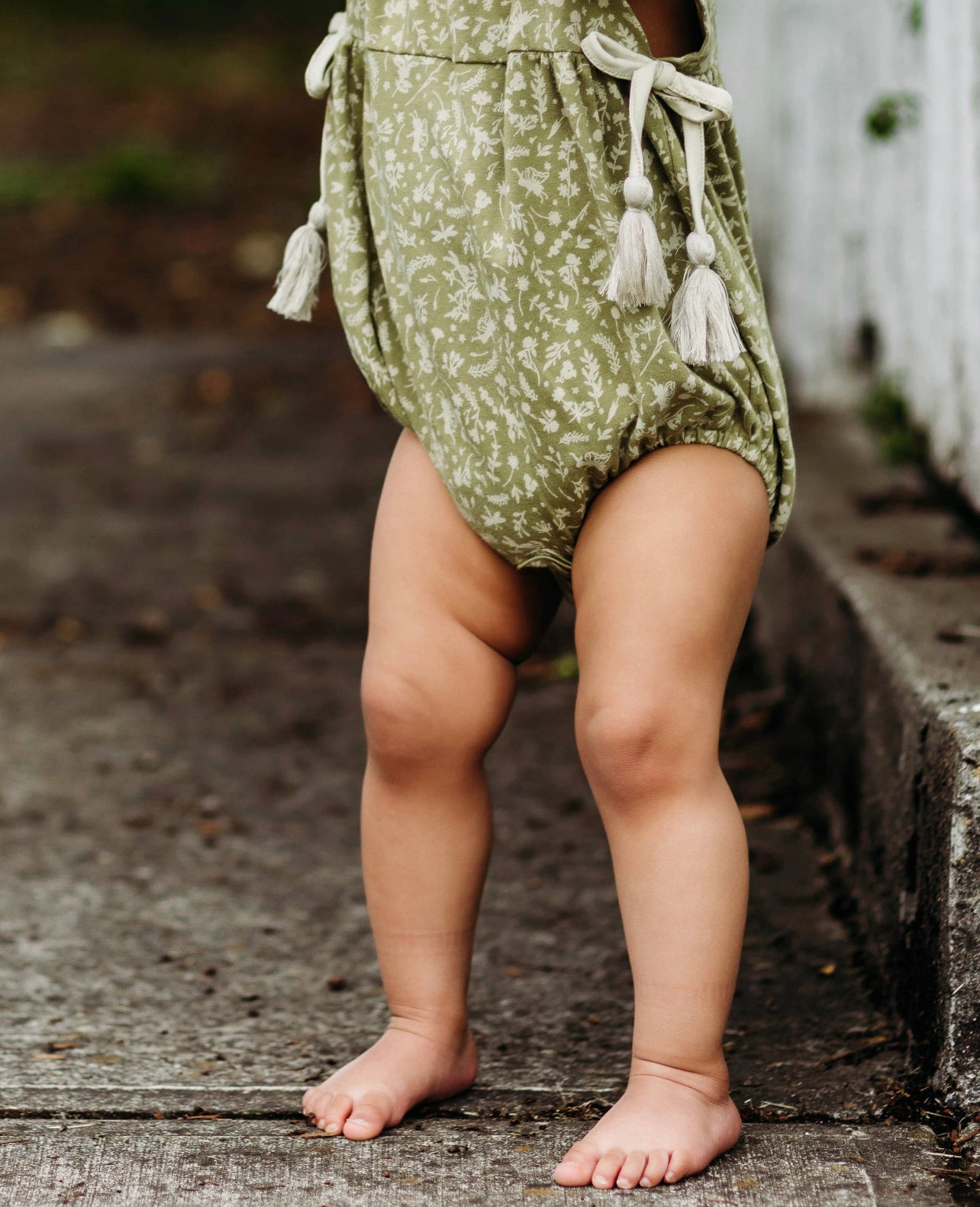 Fern Side Tie Romper