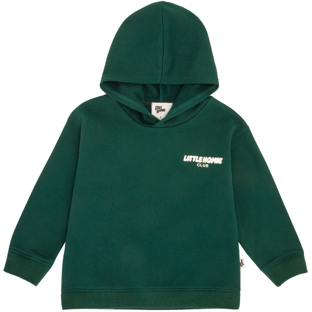 Forest Green Little Homies Values Hoodie