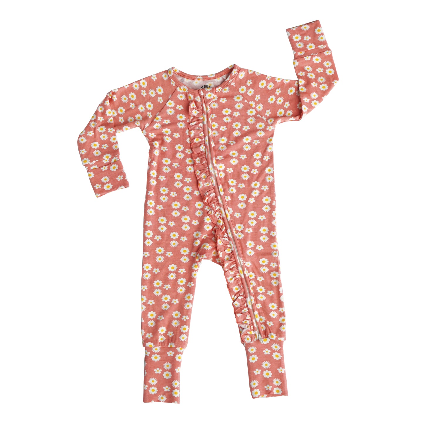 Rose Daisy Bamboo Pajama Onesie