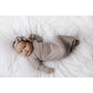 Harbor Mist Ribbed Knotted Gown + Bow